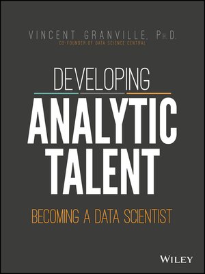 cover image of Developing Analytic Talent
